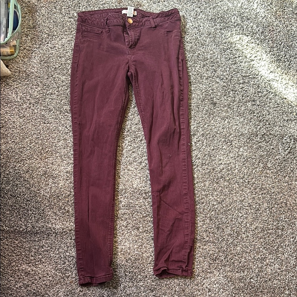 Refuge Maroon Leggings